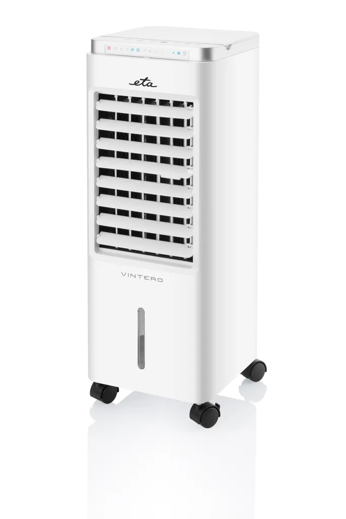 ETA VINTERO Luftkühler ETA356890000, 65 W, für Räume bis 15 - 20 m2, 3 Geschwindigkeitsstufen und Temperatureinstellungen,Schlaf-Modus